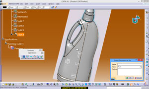 اموزش پیشرفته طراحی مدلسازی مدل بطری catia