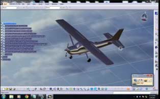 اموزش رندرینگ مدل هواپیما با نرم افزار catia
